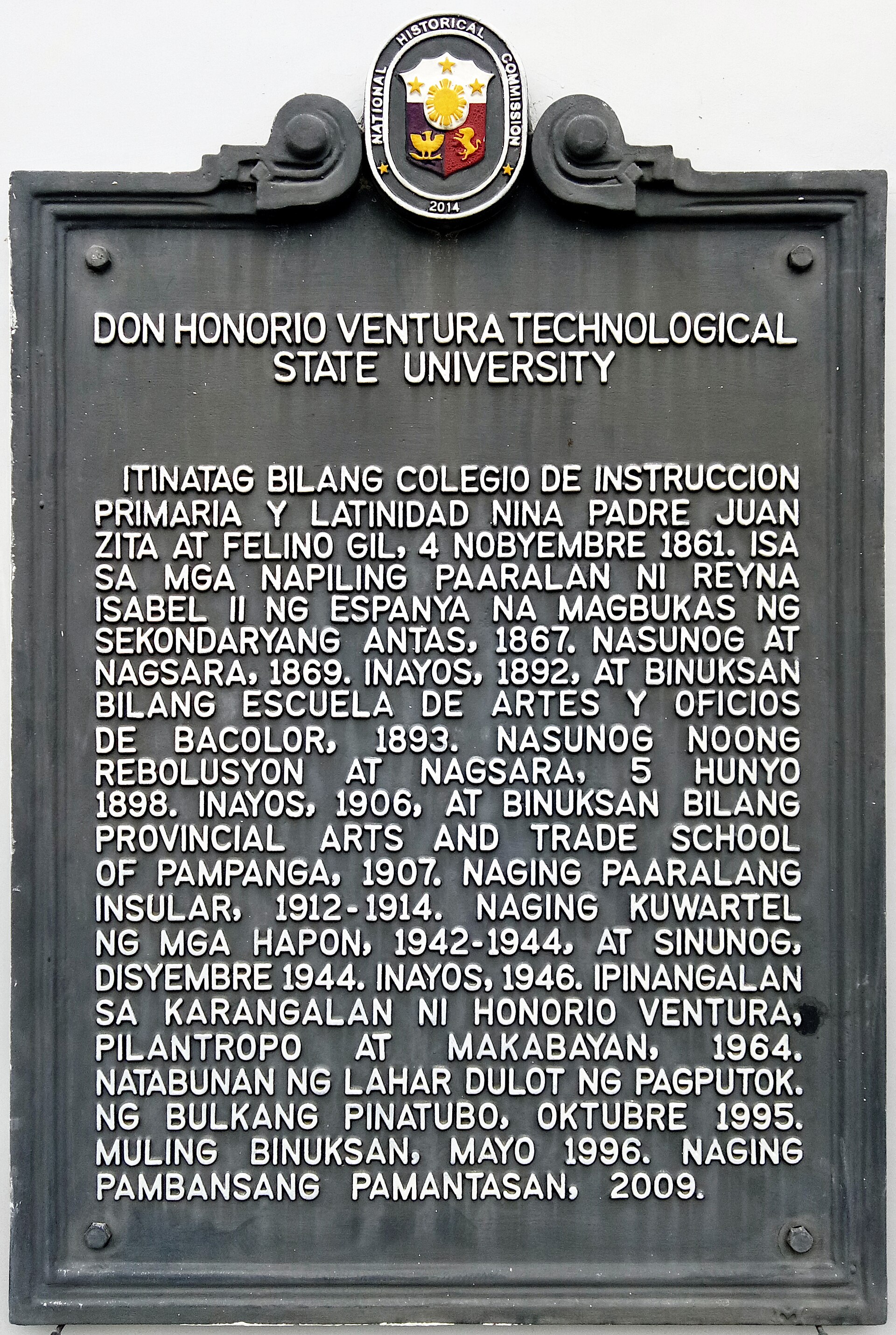 Don Honorio Ventura Technological State University